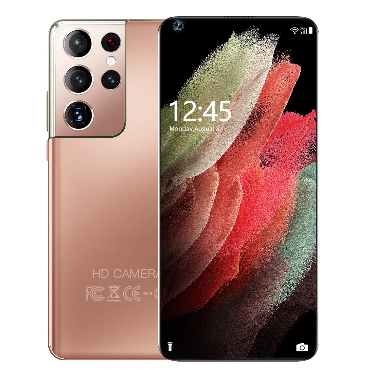 Hot Selling S21 Smartphone Android 16gb+512gb 7.3 Inch Unlock Oled Screen Dual Sim Mobile Phones 5g